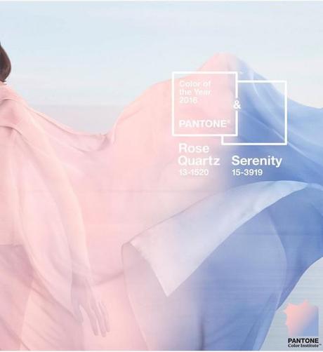 Rose Quartz and Serenity è il colore/duo PANTONE dell’anno 2016!!