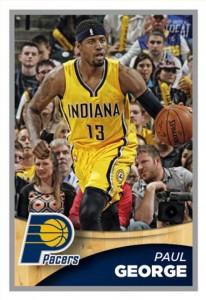 Paul George, Indiana Pacers - Immagini fornite da Panini SPA