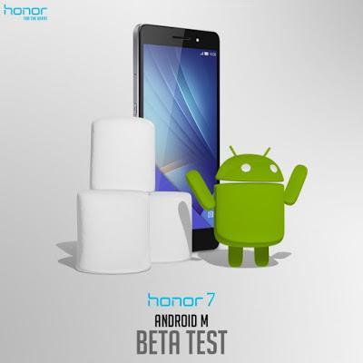 Huawei Honor 7 disponibile il test di Android 6.0 Marshmallow a tutti