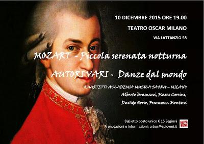 GRAN CONCERTO al Teatro Oscar di Milano