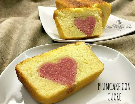 plumcake con cuore