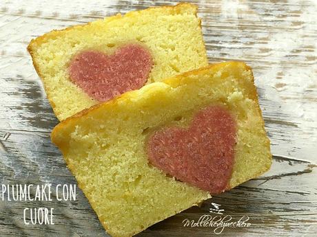 plumcake con cuore 