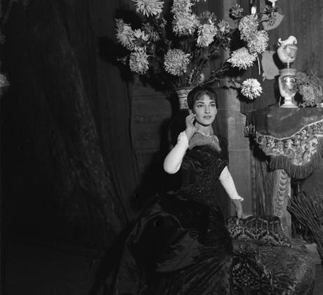 Mostra Maria Callas Pasquinelli - Accademia Teatro alla Scala - Foto Erio Piccagliani 1955