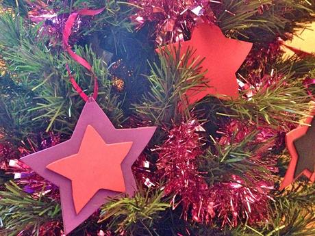 Decorazioni per un albero stellato 