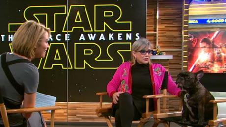 Carrie Fisher e l'intervista 