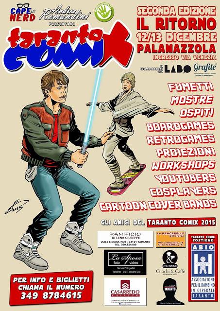 Taranto Comix: programma definitivo e ospiti