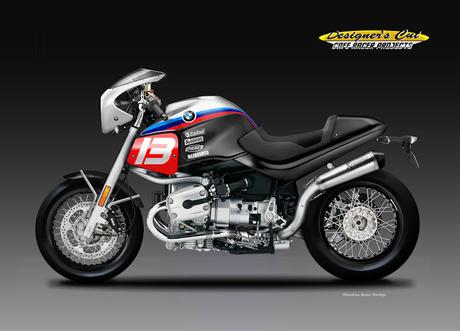 Cafè Racer Concepts - BMW R 1150R Lucky Bros 17 & 13 by Oberdan Bezzi