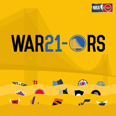 Warriors @ 21-0 © twitter.com/nbaontnt