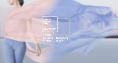 COLOR OF THE YEAR PANTONE 2016: ROSE QUARTZ & SERENITY