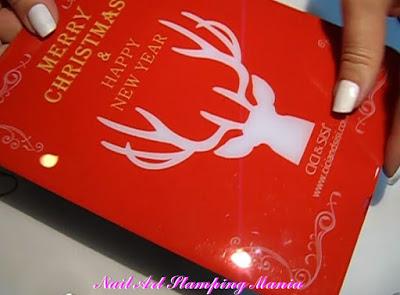 CICI&SISI Miss Xmas (Happy Reindeer) - Special Christmas Stamping Plate 2016 - Swatches And Review