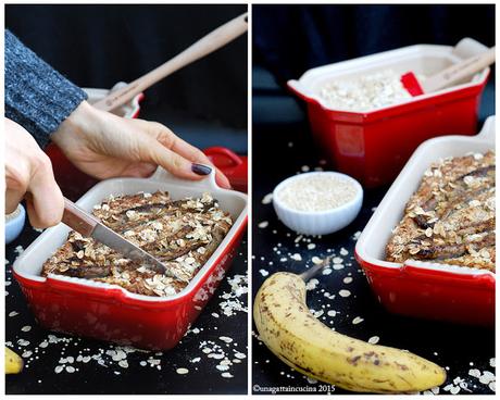 Banana bread con quinoa e cocco | Coconut and quinoa banana bread