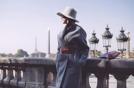 come abbinare il cappotto grigio, parigi, Sandra Bacci