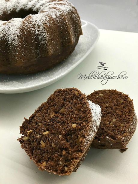 ciambella cacao e nocciole