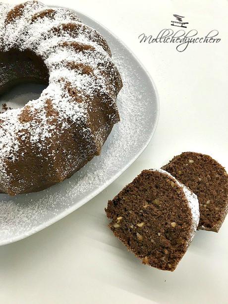 ciambella cacao e nocciole