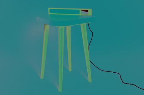 DESIGN: LUX Table, il comodino con lampada integrata
