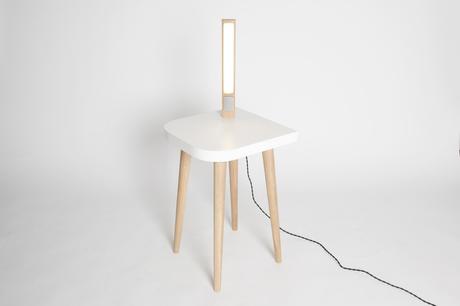 DESIGN: LUX Table, il comodino con lampada integrata