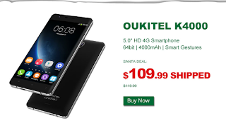 [Codice Sconto] Oukitel K6000, K4000 e A29 con super batteria a un super prezzo