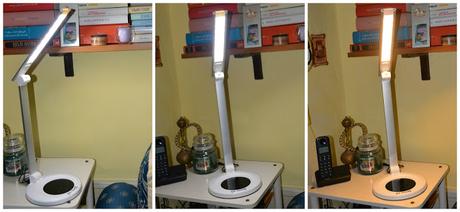 Doeracil Lampada da tavolo a Led con pad tattile