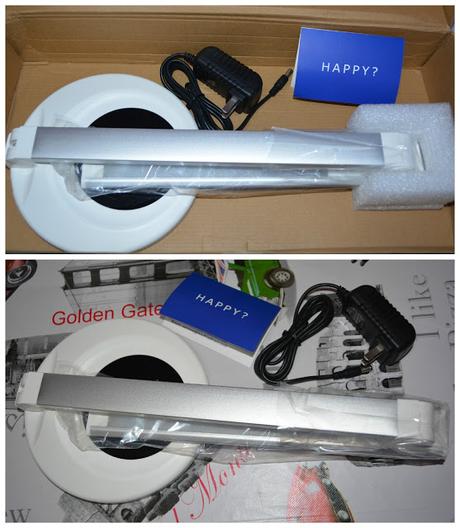 Doeracil Lampada da tavolo a Led con pad tattile