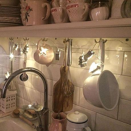 In Svezia a casa di Jadde ,aria di Natale nel vero spirito Shabby Chic