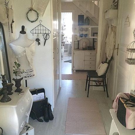 In Svezia a casa di Jadde ,aria di Natale nel vero spirito Shabby Chic