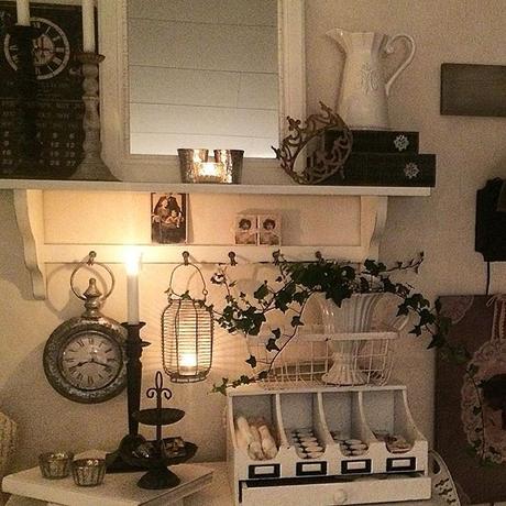 In Svezia a casa di Jadde ,aria di Natale nel vero spirito Shabby Chic