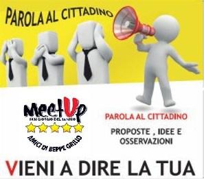 Vieni a dire la tua: le tue idee per un programma condiviso e partecipato!