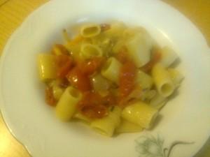 Mezze maniche allo scalogno