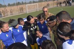 Afganistan/ CIMIC. Una partita di calcio femminile per riflettere sui Diritti delle Donne