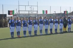 Afganistan/ CIMIC. Una partita di calcio femminile per riflettere sui Diritti delle Donne