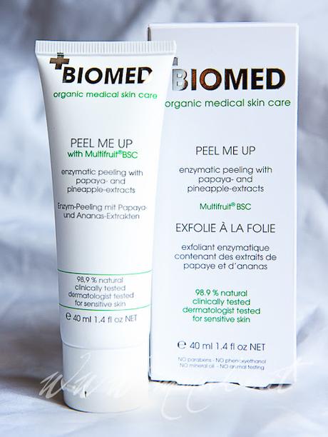 Review Peel Me Up di Biomed Organic Medical Skincare
