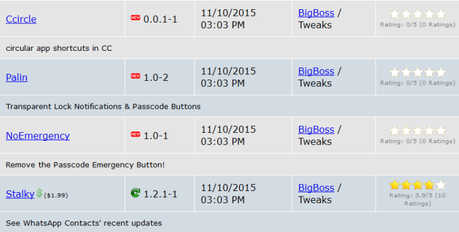 Jailbreak iOS 9.x.x – Tutti i Tweak testati e funzionanti [Aggiornato 09.12.2015]