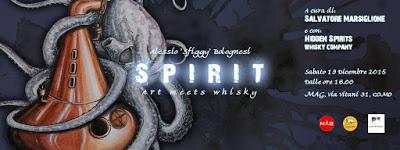 A como, alla MAG, Alessio Bolognesi per “Spirit - Art meets Whisky”