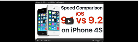 iOS 9.2 vs iOS 9.1 – Arrivano i test di velocità in video