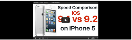 iOS 9.2 vs iOS 9.1 – Arrivano i test di velocità in video