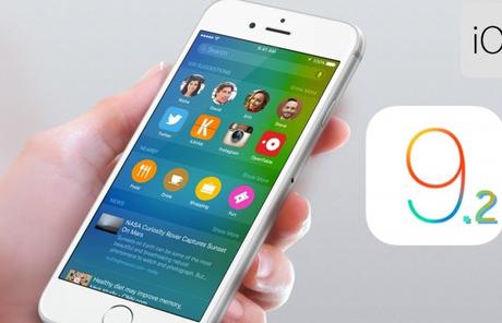 Apple rilascia iOS 9.2 al grande pubblico