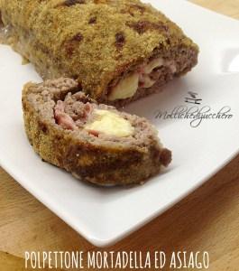 polpettone mortadella ed Asiago