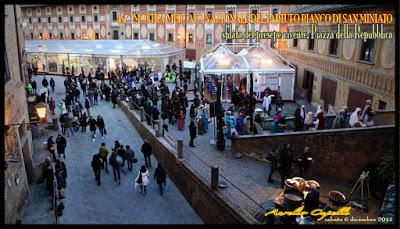 il presepe vivente alla Mostra del Tartufo di San Miniato