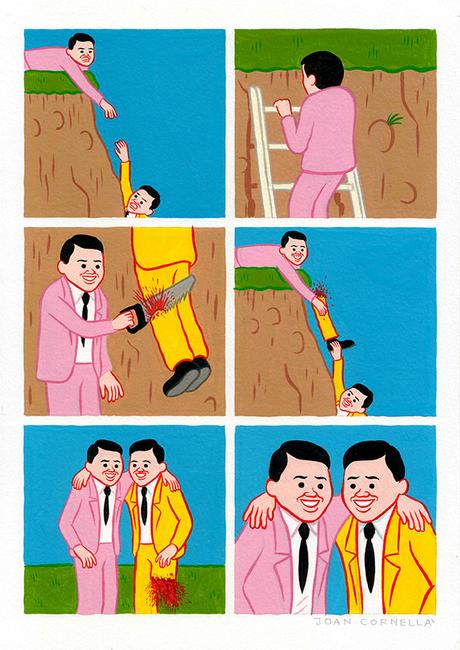 ILLUSTRAZIONE: Le vignette di Joan Cornellà