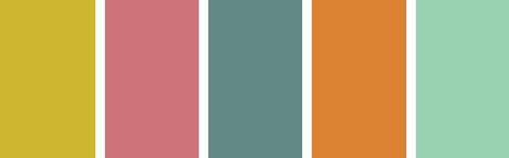 Palette colori originale per gli allestimenti floreali