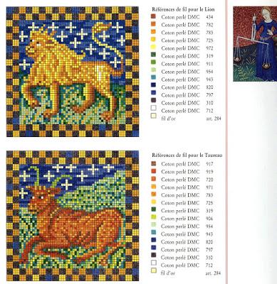 Medieval Cross Stitch free