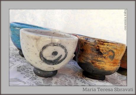 Tazze e gioielli in ceramica raku - idee regalo artigianali