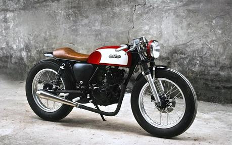 Duong Doan's Red Cafe Racer