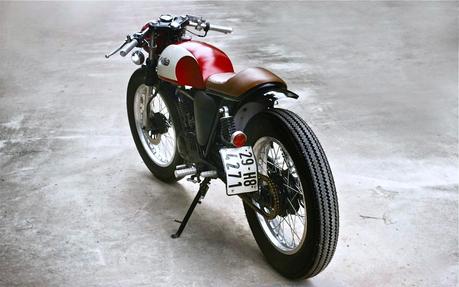 Duong Doan's Red Cafe Racer