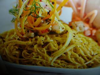 cucina delle feste - pasta al pesto di agrumi