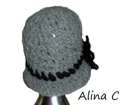 Cappello crochet con KAPPA2 di Adriafil, spiegazione e schema / Crochet hat with KAPPA2 by Adriafil, free pattern