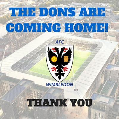 L'AFC Wimbledon torna a casa! Approvati i piani del nuovo stadio #newploughlane #bringthedonshome