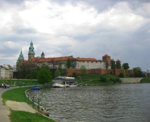 Collina del Wawel sulla Vistola