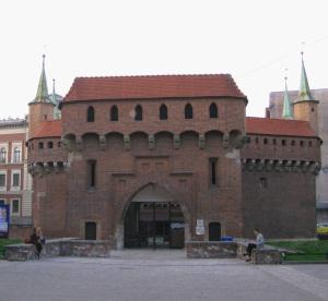 Bastione Barbacane a Cracovia