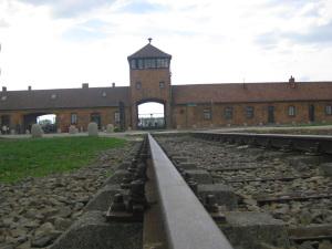 Ingresso campo di concentramento di Birkenau